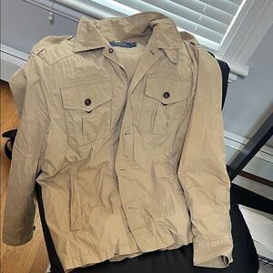 Ralph Lauren Men's Beige Military Jacket